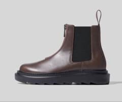 ハーフジップブーツ UNDERCOVER +X ブラウン 26 - メルカリ