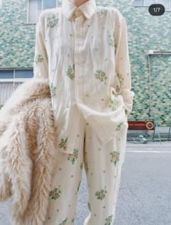 sister jane 花柄刺繍スパンコール 長袖シャツ・パンツセット - メルカリ