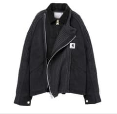 こ*ち様 sacai Carhartt Wool Knit Blouson サイ こ*ち様 sacai Carhartt Wool Knit Blouson サイ - メルカリ