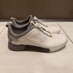 ecco ゴルフシューズ 女性用 ホワイト 白 スパイクレス エコー - メルカリ