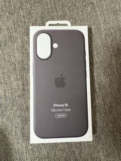iPhone16 純正シリコンケース　ストーングレーのサムネイル