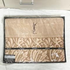 イヴ・サンローラン YSLロゴ マイクロファイバー ペイズリー 掛け