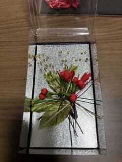 赤 花 髪飾り かんざし 和装小物のサムネイル