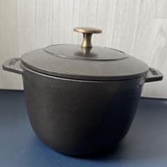 ストウブ ラ ココット de GOHAN ブラック M 16cm ご飯鍋 2合 - メルカリ