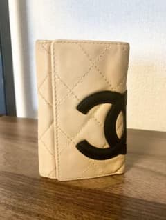 CHANEL シャネル　カンボンライン　キーケース ベージュ キャメル CHANEL シャネル カンボンライン キーケース ベージュ キャメル