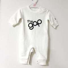 ☆新品・未使用☆baby gap ロンパース 0-3ヶ月 ホワイトのサムネイル