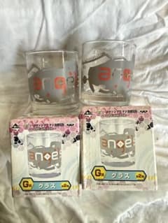 이치 반 쿠지 쁘띠 에아 에반게리온 신극장판 글라스 G상 2개 세트