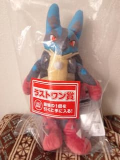 가격 인하! 메갈 카리오 봉제 장난감 이치 반 쿠지 포켓몬 pokemon