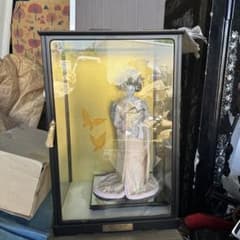 蝶々夫人の花嫁人形 森英恵 ガラスケース付き 約30cm - メルカリ