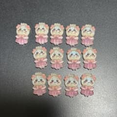 デコパーツ ちいかわ ピンク 13個セット ハンドメイド 素材 - 3