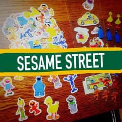セサミ＊シールたくさんセット フレークシール ステッカーのサムネイル