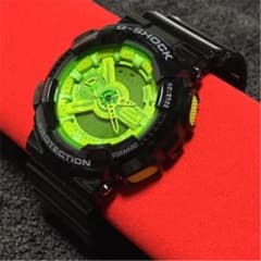 ◾︎ほぼ新品美品 CASIO G-SHOCK GA-110B グリーン ブラックのサムネイル