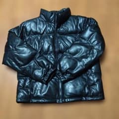 GU✩ 남성 ✩ 가짜 가죽 재킷 블랙✩M사이즈