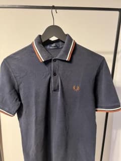 FRED PERRY M12 ポロシャツ ネイビー 36