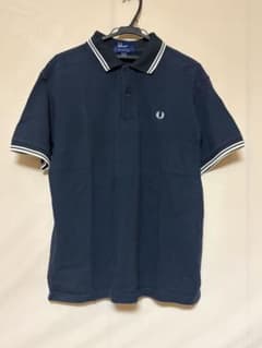 FRED PERRY ポロシャツ ネイビー Lのサムネイル