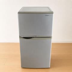本日限定値下げ】SHARP 2ドア冷蔵庫 SJ-H12W 118L シルバー - メルカリ
