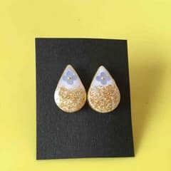 あじさいピアス②のサムネイル