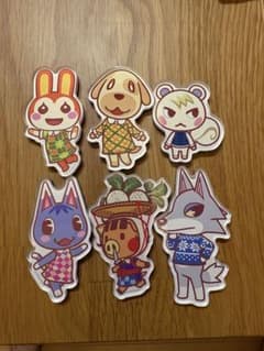 あつまれ どうぶつの森 アクリルマグネット 6種セットのサムネイル