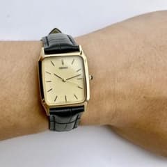極美品 Vintage SEIKO セイコー スクエア タンク 90s tank - メルカリ