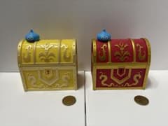 ドラクエ　AM 小物入れ　赤い宝箱＆金の宝箱　2個セット
