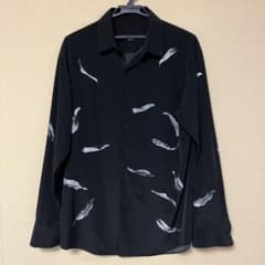 LAD MUSICIAN 落ち葉柄シャツ 44 ラッドミュージシャン シャツ 落ち葉 サイズ46 - メルカリ