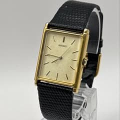 SEIKO 5P31-5D40 スクエア ゴールド 電池交換5月 クォーツ - メルカリ