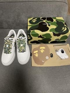 ア ベイシングエイプ BAPE STA ABC CAMO 28.0cm グリーン - メルカリ