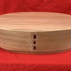 曲げわっぱ弁当【新品未使用】のサムネイル
