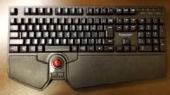 ELECOM　トラックボール付ワイヤレスキーボードのサムネイル