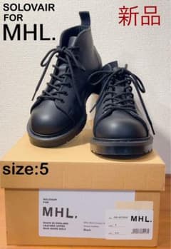 新品 元箱付き SOLOVAIR FOR MHL. ソロヴェアー モンキーブーツ - メルカリ