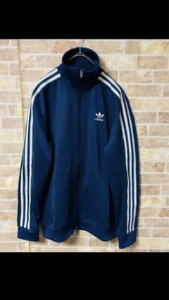 【美品】adidas アディダス ジャージ トラックジャケット トレフォイルロゴのサムネイル