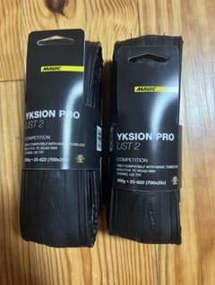 Mavic Yksion Pro UST II 700×25c 新品2本セット - メルカリ