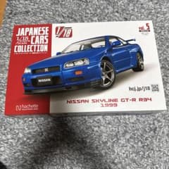 お盆期間値下げ1/18 Nissan Skyline 2000GT-R お盆期間値下げアシェット1/18 NISSAN スカイライン GT-R R34 - メルカリ