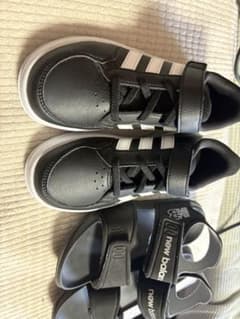 adidas・NB スニーカー&サンダル2足セット　19cm