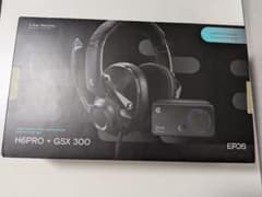 本日発送】EPOS H6PRO 密閉型 + GSX300 ゲーミングアンプ - メルカリ
