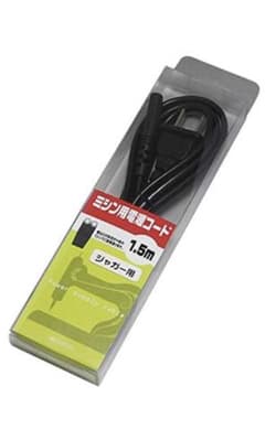 送料無料！ジャガー用 家庭用ミシン用電源コードケーブル　新品のサムネイル