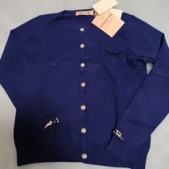 （新品）Apuweiser-riche ニット ネイビーのサムネイル