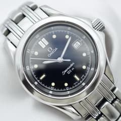 OMEGA 美品 シーマスター 120 2511.50 ブラック QZ OMEGA 美品 シーマスター 120 2511.50 ブラック QZ - メルカリ