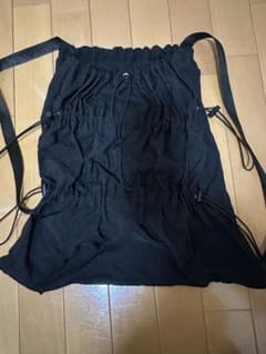 ナップサック 黒のサムネイル
