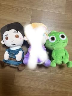 塔の上のラプンツェル ぬいぐるみ 3点セット こてっとぺったん - メルカリ