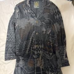 GYPSY & SONS 幾何学模様ロングコートのサムネイル