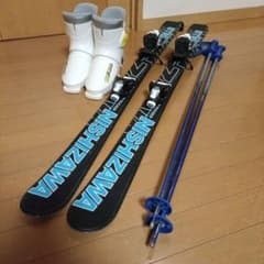 Nishizawa スキー板110cm バインディング付き 子供用のサムネイル