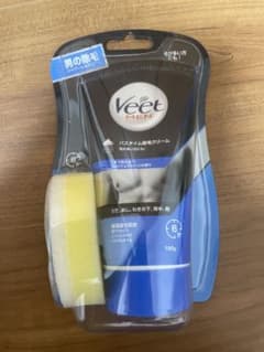 Veet MEN 脱毛クリーム 150g スポンジ付きのサムネイル