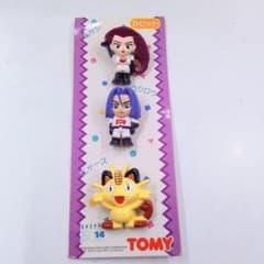 ポケモン　ロケット団　ムサシ　コジロウ　ニャース 初期　グッズ　クリップ　アニメ m29009220619_1.jpg?1745995130