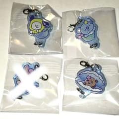 BT21 연결 푸른 아크릴 매력 CHIMMY SHOOKY