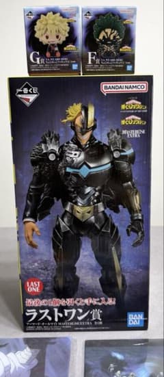 【未開封】一番くじ　ラストワン賞 アーマード・オールマイト、下位賞セットのサムネイル
