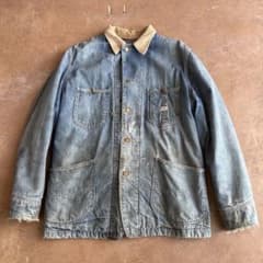 LEEビンテージカバーオール50年代　ボロ 60s Lee 81-LJ 40 デニムカバーオール ボロ ヴィンテージ USA - メルカリ