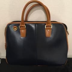 ビジネスバッグ　皮　レザーのサムネイル