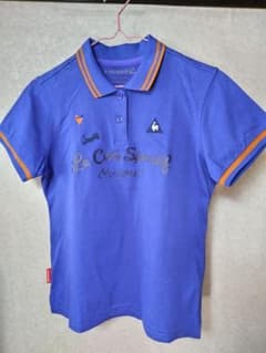 Le Coq Sportif 紫色ポロシャツ Lサイズ - メルカリ