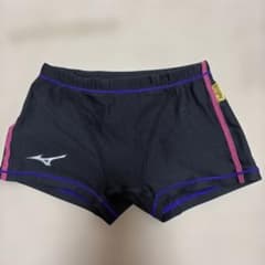 MIZUNO 競泳用水着 130サイズ ブラックのサムネイル